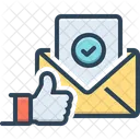 Confirmation Vindication Message Icon