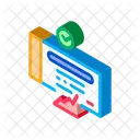 Confirmed Document Chart Icon