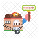 Confiscation Property Confiscation Seized Property Icon