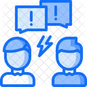 Conflict Aggression Comment Icon