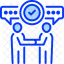 Conflict Resolution Problem Icon