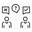 Conflict Dispute Fighting Icon
