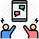 Conflict Chat Relationship Icon
