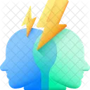 Conflict Man Problem Icon