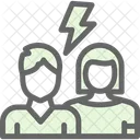 Conflict Dispute Management Icon