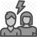 Conflict Dispute Management Icon