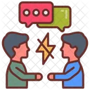 Conflict Resolution Dispute Setting Resolution Icon