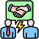 Conflict Resolution Conflict Disagreement Icon