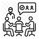 Conflict Resolution Reconciliation Arbitration Icon