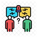 Conflicto  Icono