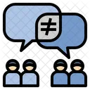 Conflitto Contradditto Opposizione Icon