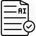 Conformité de l'IA  Icône