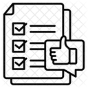 Conformite Liste De Controle Document Icône