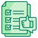 Conformite Liste De Controle Document Icône