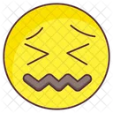 Confounded Emoji Confounded Expression Emotag Icon