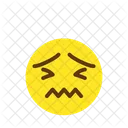 Confounded Face Confounded Emoji Person Icon