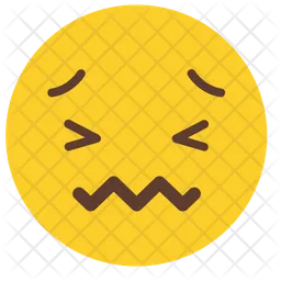 Confounded face Emoji Icon