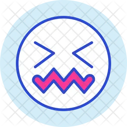 Confounded Face Emoji Emoji Icon