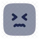 Confounded Square  Icon