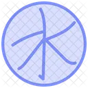 Confucius Statue Duotone Line Icon Icon