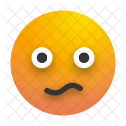 Confundido Emoji Icono