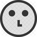 Confuse Emoji Face Icon