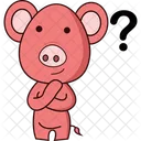 Confuse Pig  Icon