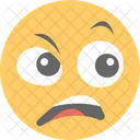 Surprised Anguished Face Icon