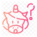 Confused Fairy Tale Legend Icon