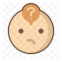 Confused Emoji Amazed Icon
