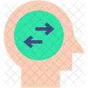 Confused Mind Mapping Think Icon
