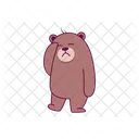 Confused Bear  Icon