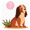 Confused Dog  Icon