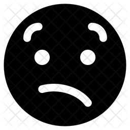 Confused Face Emoji Icon