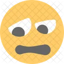 Surprised Anguished Face Icon