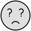 Confused Face Emoji Emoticon Icon