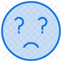 Confused Face  Icon