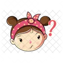 Girl Face Icon