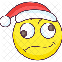 Download Free Confused Santa Emoji Emoji Icon Of Colored Outline Style Available In Svg Png Eps Ai Icon Fonts