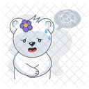 Confused Thoughts Feeling Confused Thinking Bear Icon