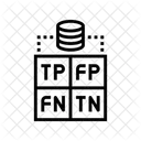 Confusion Matrix Machine Icon