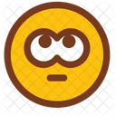 Confuso Enojado Emoji Ícone