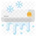 Congelacion Electronica Refrescante Icono