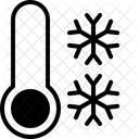Congelamento Temperatura Termometro Ícone