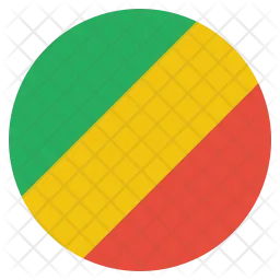 Congo Flag Ícone