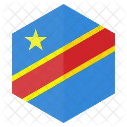 Congo Flag Icon