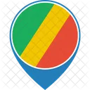 Congo Brazzaville Flag Icon
