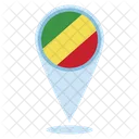 Congo R Location  Icon
