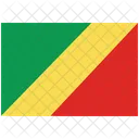 Flag Country Congo Republic Icon
