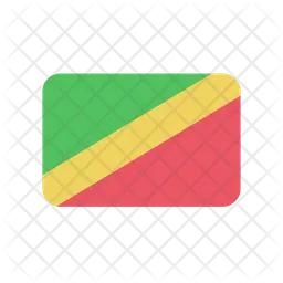 Congo Republic Flag Icon